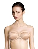 Maidenform Women's Love the Lift Push-up & In Strapless Bra Bra, -paris nude, 36D