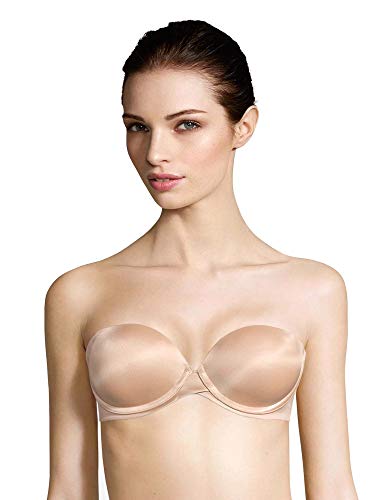 Maidenform Women's Love The Lift Push-Up & In Strapless Bra Bra, -Paris Nude, 36D #TOP20