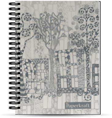 Paperkraft Ruled Notebook A5 Size 192 Pages Single Line - Premium Quality Paper for Students & Professionals