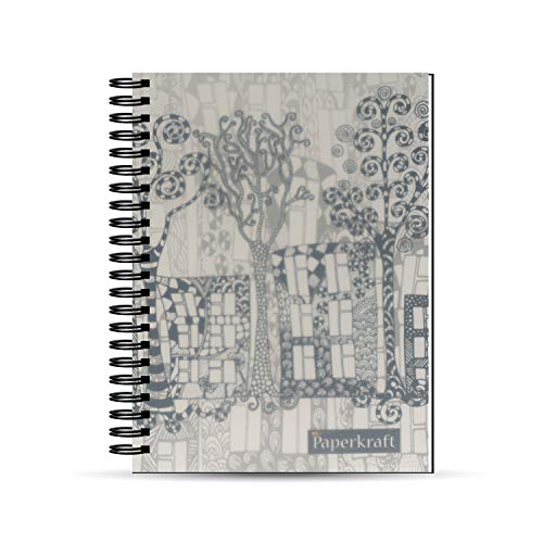Paperkraft Ruled Notebook A5 Size 192 Pages Single Line - Premium Quality Paper for Students & Professionals