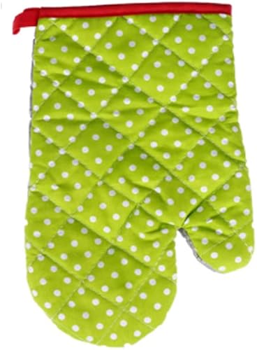 Mr.S Shop - Guantes de horno de microondas (algodón, aislados, resistentes al calor, guantes de horno)