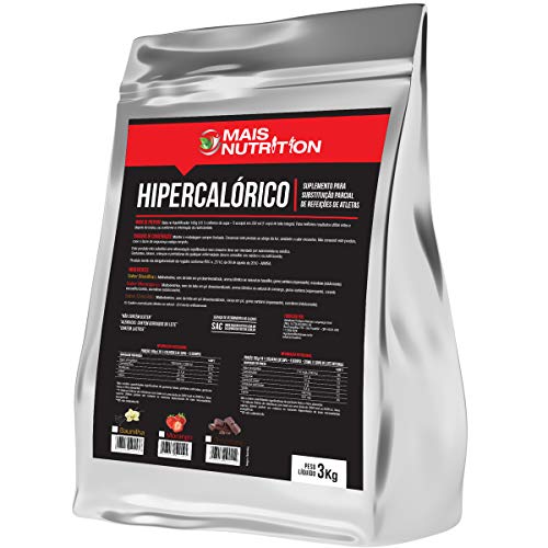 Hipercalorico Sabor Baunilha 3 kg Mais Nutrition Embalagem Refil