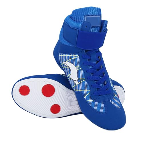 Kids Boxing Shoes High Top Wrestling Training Wrestling Shoes Boys Competition Training Shoes Youth Shoes