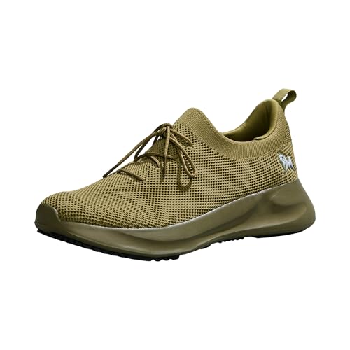 Image of Neeman's ReLive Knit Casual Lace Up Sneakers for Men | Trendy, Lightweight, Breathable Stylish Shoes | Padded Insole for Extra Support | Walking, Travelling, Outdoor Shoes for Men