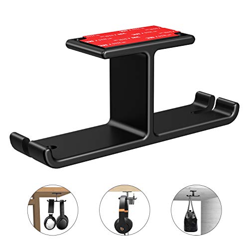 Headphone Hanger Aluminum Headset Holder, Link Dream Gaming Headset Headphone Hook Holder Hanger