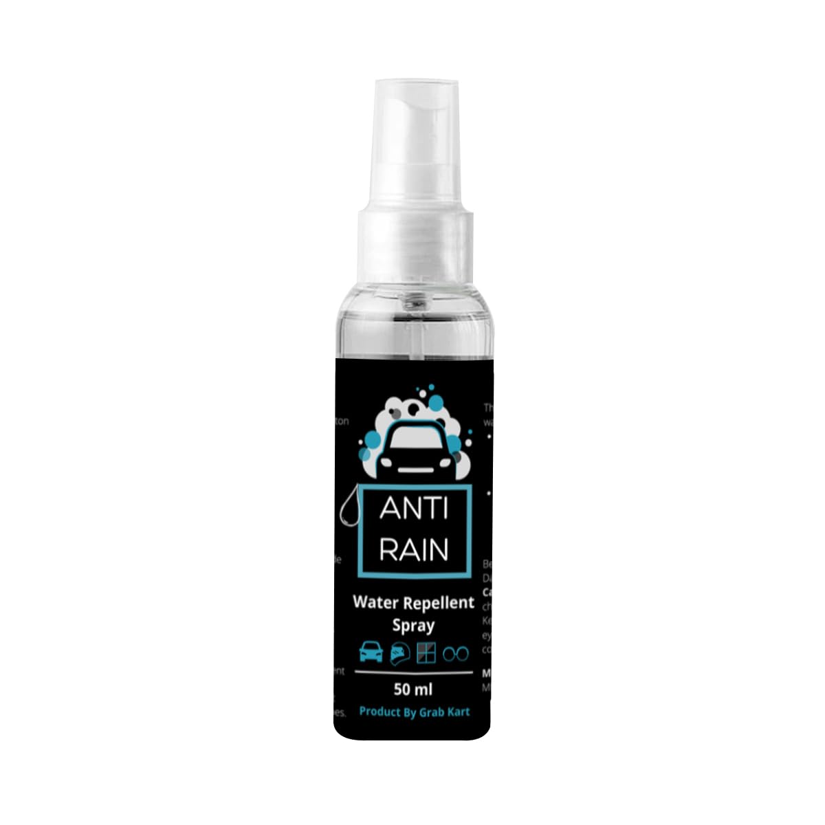 Grab Kart Anti Rain Spray for Car Windshield Rain Repellent for Car