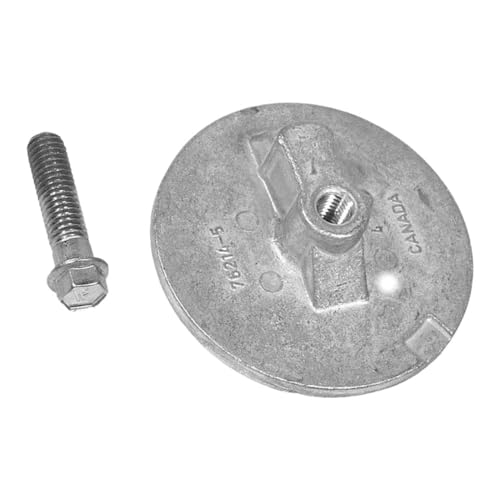 Plaque d'anode en aluminium compatible Alpha One Gen 2 pour plaque anti-ventilation