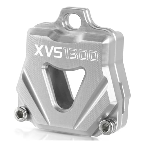 Funda para llaves MT-03 FZ1 XVS 650 carcasa protectora de aluminio color plata