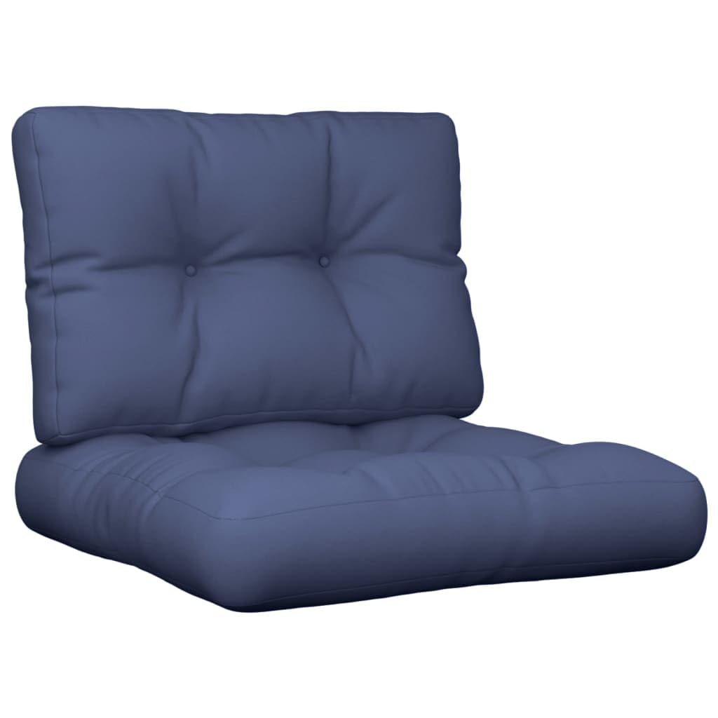 Coussins pour palette avec assise confortable en tissu pour extérieur