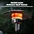 OOTDAY 48,000 BTU Propane Heater Outdoor Patio Heaters, Stainless Steel Burner with Wheels, Outdoor Heaters for Patio, Garden, Commercial and Residentia (Brown)