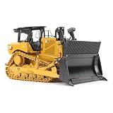 Diecast Masters 1:50 Scale Cat D8 Waste Handler Bulldozer for Collectors, Caterpillar Track-Type Tractor Construction Vehicle Model Replica, High Line Series, 85758