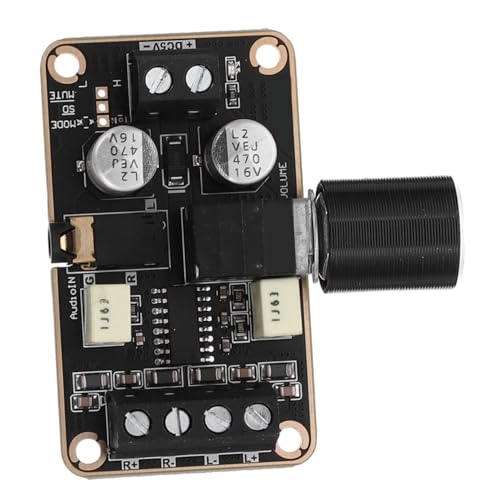 Amplificateur Audio Numérique 5W*2 Stéréo Haute Fidélité avec Sélection d'Entrée Fluide et Stable