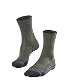 FALKE Trekkingsocken TK2 Melange Herrenstrümpfe und Stiefelsocken sind hoch, lang und fusselfrei; Passform und Farbe der Bergsocken bleiben erhalten auch nach mehrmaligem Waschen; Diese Herrensocken sind bei 30°C im Wollwaschgang zu waschen