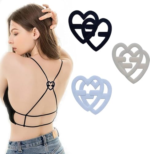 Image of DClub Razor Clips Bra Strap Clips Racer Back Conceal Straps Cleavage, Bra Strap clip holder hook, Anti Slip Bra strap holder