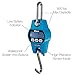 Asani Hanging Weight Scale | 660lb Digital Electronic Weighing Scale with Accurate Sensors | for Hunting, Outdoor, Bass Fishing, Big Game, Farm, Large Luggage, Patient Lift (Polycarbonate Blue)