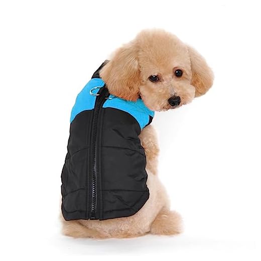 Ectkuee Dog Warm Winter Vest Harnais Veste de Manteau pour Les Petites Moyennes et Grandes Chiens