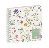 Quo Vadis   Agenda   Spiralé   2026   Exécutif S   Semainier Planning   Français   Daisy   Herbier   Multicolore   13 mois de décembre à décembre   16x16 cm   Papier blanc   Fabrication française