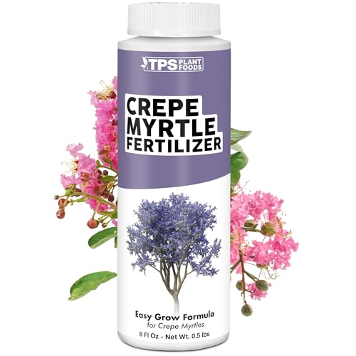 Crepe Myrtle Fertilizer, Complete Liquid Crepe Myrtle Tree Plant Food, 8 oz (250mL)