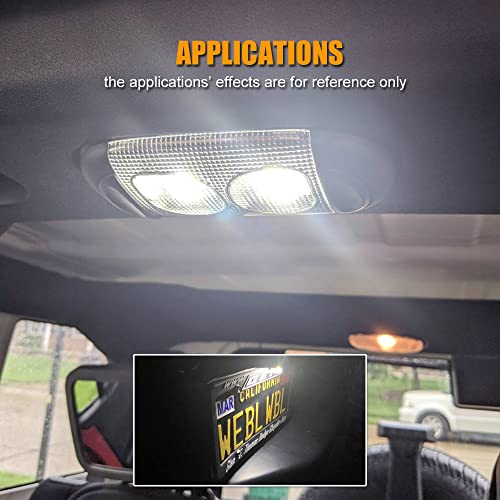 Kit de luz interior LED blanco 7 piezas para Jeep Wrangler JK miniatura 6