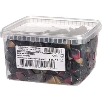 Malaco Sirkusaakkoset pick&mix Gummy 1 Box of 2kg