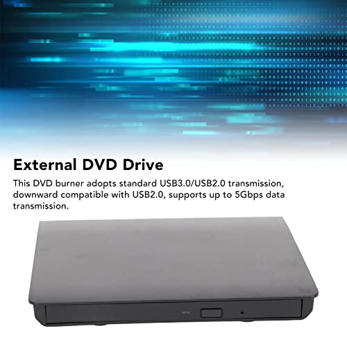Unidad externa USB 3.0 con doble puerto para DVD y CD miniatura 3