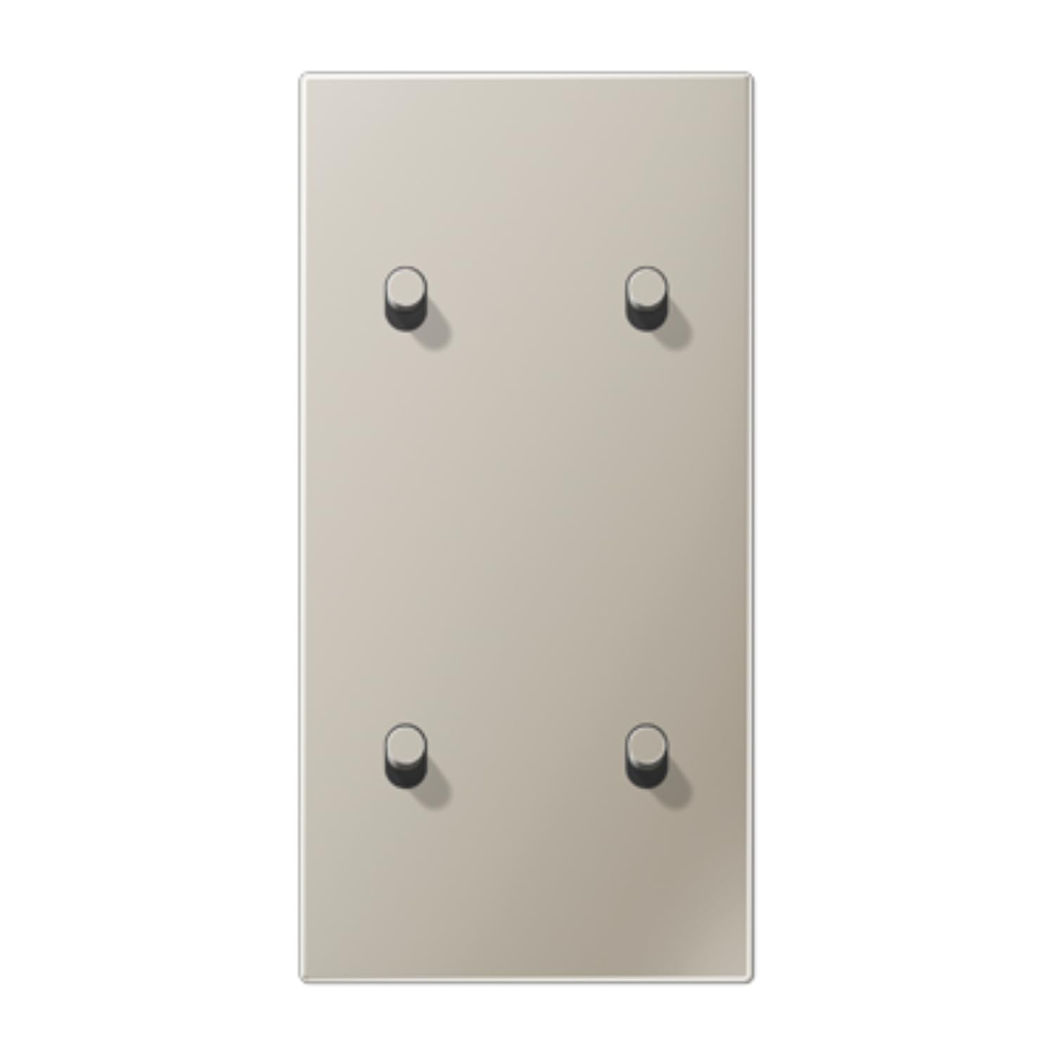 Plaque verticale JUNG ES12-25R1 en acier à 2x4 ouvertures pour cylindre 1912