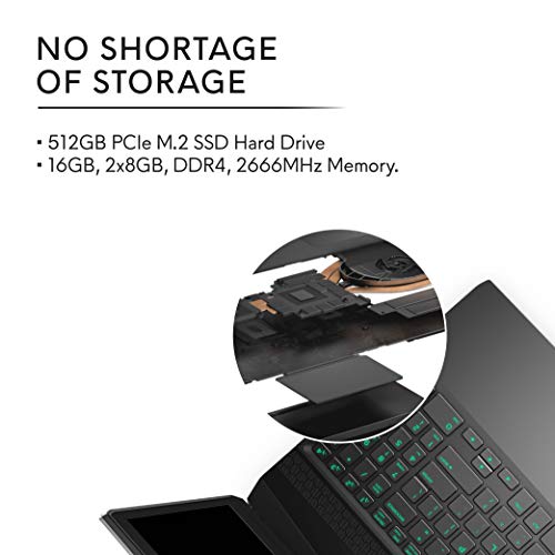 Image of Alienware M15 Gaming Laptop, 9th Gen Intel Core i7-9750H, 15. 6 inch FHD 1920x1080 144Hz IPS, 16GB DDR4, 2666MHz, 512GB SSD, NVIDIA GeForce GTX 1660 6GB GDDR6