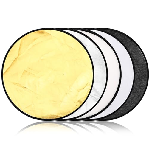 Yuntau Photography Reflector 5 in 1 Light Reflectors for Photography