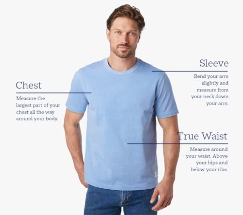 Fair Harbor The Saltaire Tee –– Men's Everyday T-Shirt –– Breathable, Ultrasoft, Vintage-Washed Fabric4