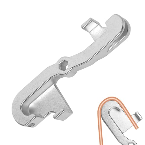 Tubo del freno, strumento di piegatura in acciaio al carbonio, piegatrice manuale con diametro di 5 mm, piegatrice per tubi del freno, piegatura di allineamento professionale, strumento di piegatura