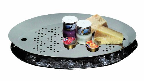 Cuenco plateado Mepra 230558GS de acero brillante para servir mesas elegantes 2