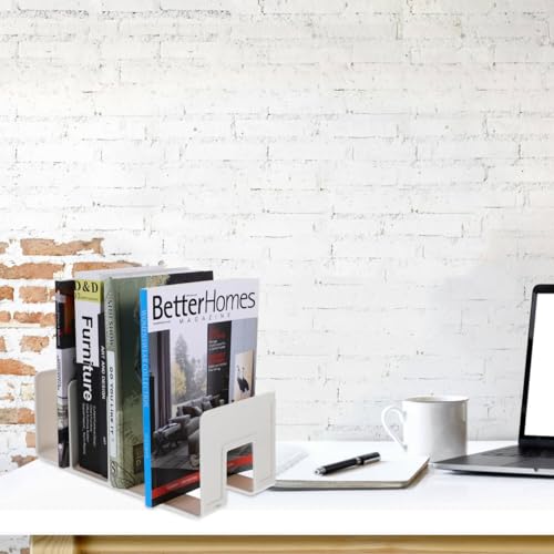 Support de Documents Healvian Tri Vertical Efficace et Serre-Livres Robuste 4 Cases