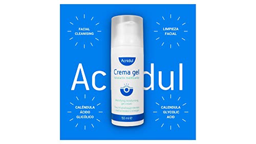 ACNIDUL | Crema gel Anti acne con ácido glicólico y caléndula | Hidratante facial | Evita granos y espinillas | 50 ml | - Imagen 3