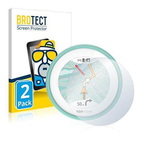 brotect Pellicola Protettiva Opaca Compatibile con Tomtom VIO Pellicola Protettiva Anti-Riflesso (2 Pezzi)