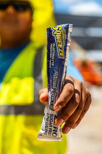 Image of Sqwincher Sqweeze Electrolyte Freezer Pops, Zero Sugar - 5 Flavor Variety Pack (60 Cases)
