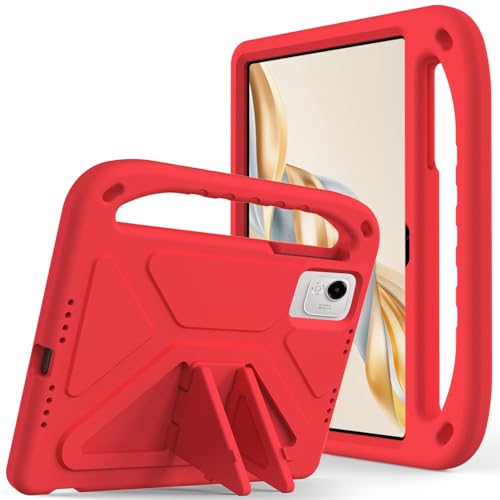 Coque Honor Pad X9a 2025 11.5 coque enfant antichoc rouge legere avec poignée support