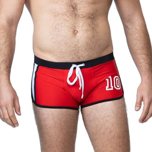 Taddlee Men's Swimwear Sexy Swim Boxer Square Cut Briefs Trunks Swimsuits Bikini