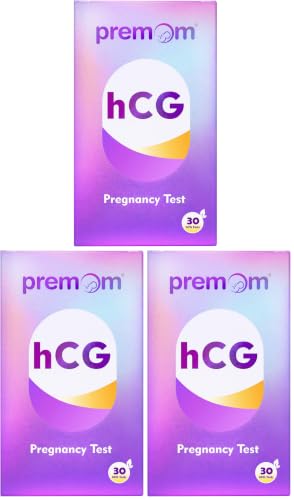 Image of Premom Pregnancy Test Strips- 90 Pack Early Detection Pregnancy Test Kit Powered by Premom Ovulation Predictor iOS and Android APP