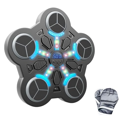 Music Boxing Machine für Kinder - LED Licht Box Wand mit Musik...