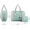 LA-LUSH-Pack-of-2-Foldable-Travel-Bag-Waterproof-Lightweight-Carry-on-Duffle-Bags-Fixed-on-the-Trolley-Case-for-Overnight-Holiday-Shopping-Weekends-Outing-Gym LA LUSH Pack of 2 - Foldable Travel Bag, Waterproof & Lightweight Carry-on Duffle Bags, Fixed on the Trolley Case for Overnight, Holiday, Shopping, Weekends, Outing, Gym