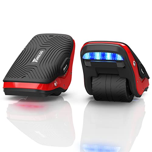 Tomoloo S1 Hoverboard For Kids And Adults,3.5"Two Wheels Electric Roller Skates Hovershoes With Rhythm Led Light,Ul Safety Certificated |Self Balancing Scooter Gift (Red) #TOP7