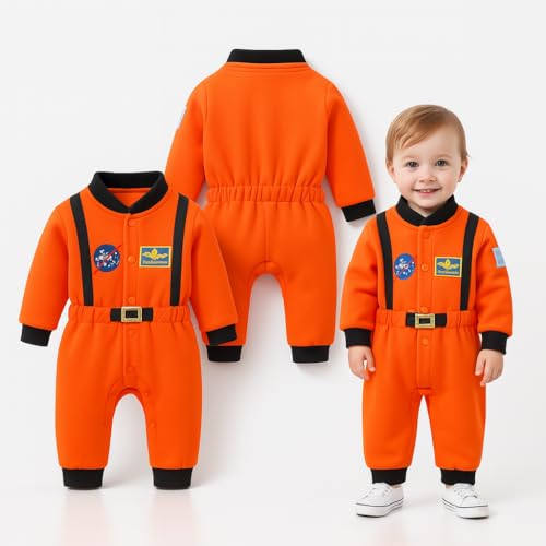 Disfraz de astronauta para bebé niño 12-18 meses miniatura 4