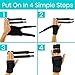 Vive Trigger Finger Splint - 2 Finger Brace for Middle, Index, Pinky, or Ring Fingers - Adjustable Hand and Wrist Support - Straightening Immobilizer for Broken Fingers, Arthritis, and Contractures