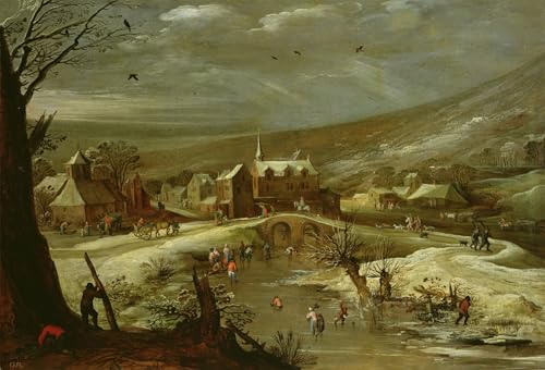 Póster de lienzo Countryside con diseño de pintores famosos para pared de dormitorio
