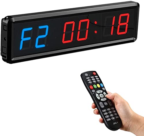 Cronómetro digital para entrenamiento con control remoto miniatura 1