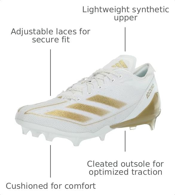 Image of Adidas Mens Adizero Electric.1 American Football