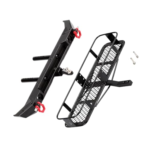 RC�J�[�p�[�c For Axial For SCX10 III AXI03007 90046 1/10 RC �N���[���[�Ԃ̋������A�o���p�[�o�b�N�q�b�`�L�����A���b�N�A�b�v�O���[�h���i(Bumper with Carrier)