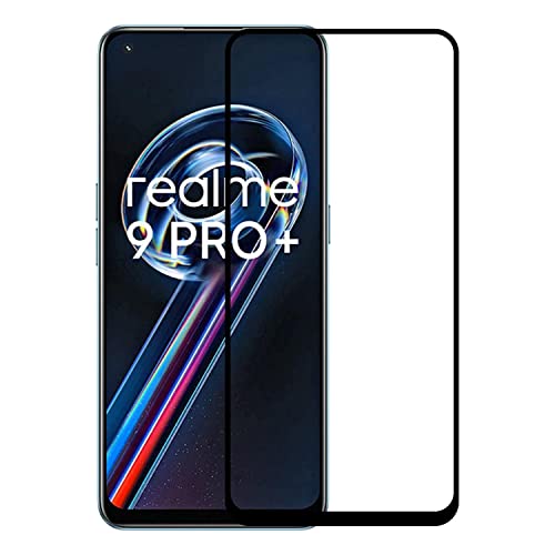 Image of Edge to Edge Tempered Glass Screen Protector For Realme 9 Pro Plus with Easy Installation kit