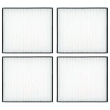 ALTBET 4pcs Cabin Air Filter Compatible with Kenworth 660 T680 T800 T880 Peterbilt 387 567 579