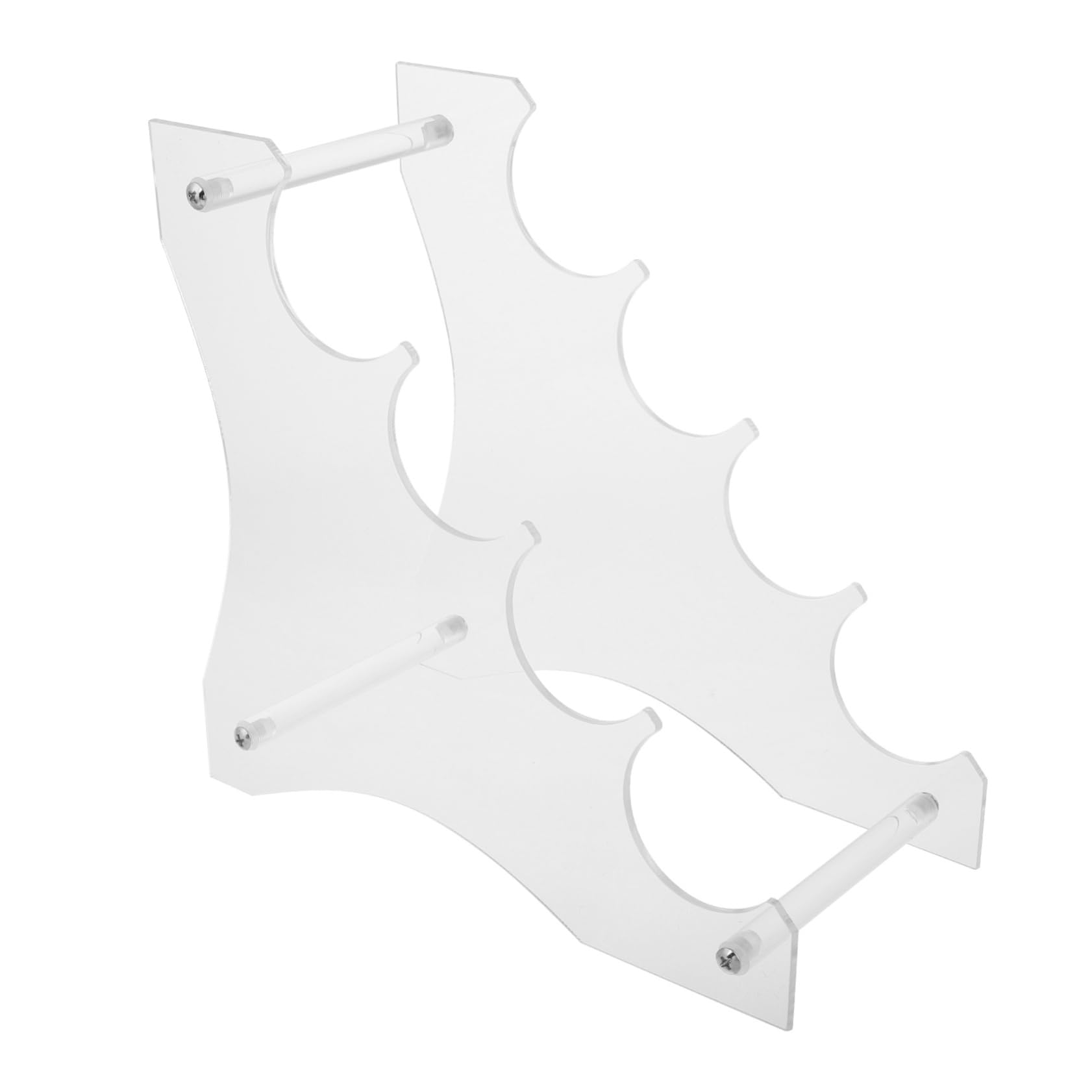 Support affichage lampe de poche acrylique et présentoir de rangement stable